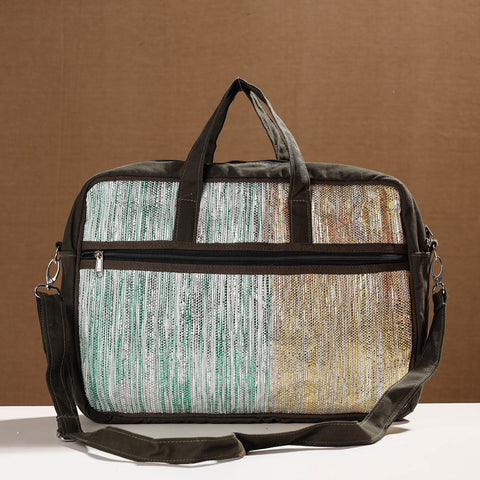 upcycled laptop bag