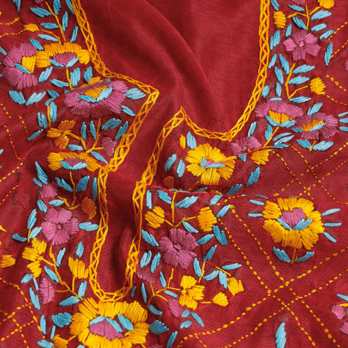 Phulkari Dress Material