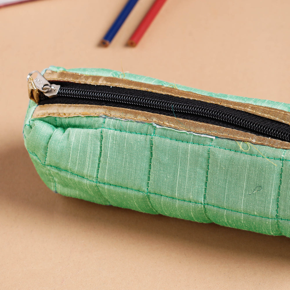 Silk Pencil Pouch
