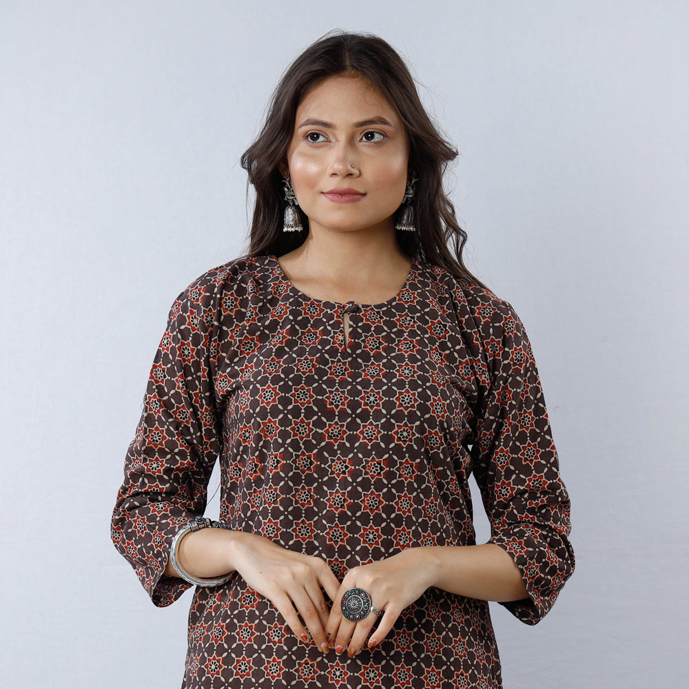 Ajrakh Block Printing Kurta