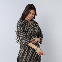  Ajrakh Block Printing Kurta