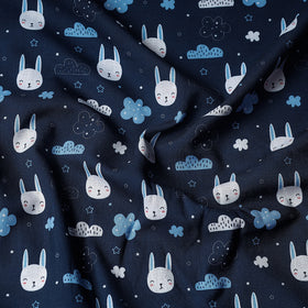  White Digital Printing Linen Fabric Online at iTokri.com