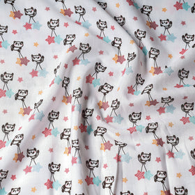 Buy White Digital Printing Linen Fabric Online at iTokri.com