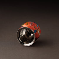 Bengal Patua Handpainted Stainless Steel Lota