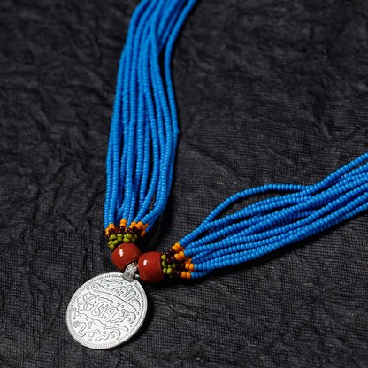 Bead & Coin Work Handmade Baiga Tribal Necklace