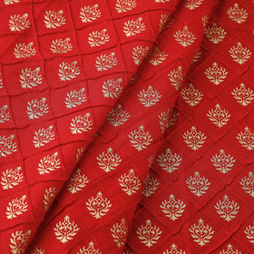 Buy Pintuck PreWashed Cotton Gold Printing Fabric Online l iTokri.com