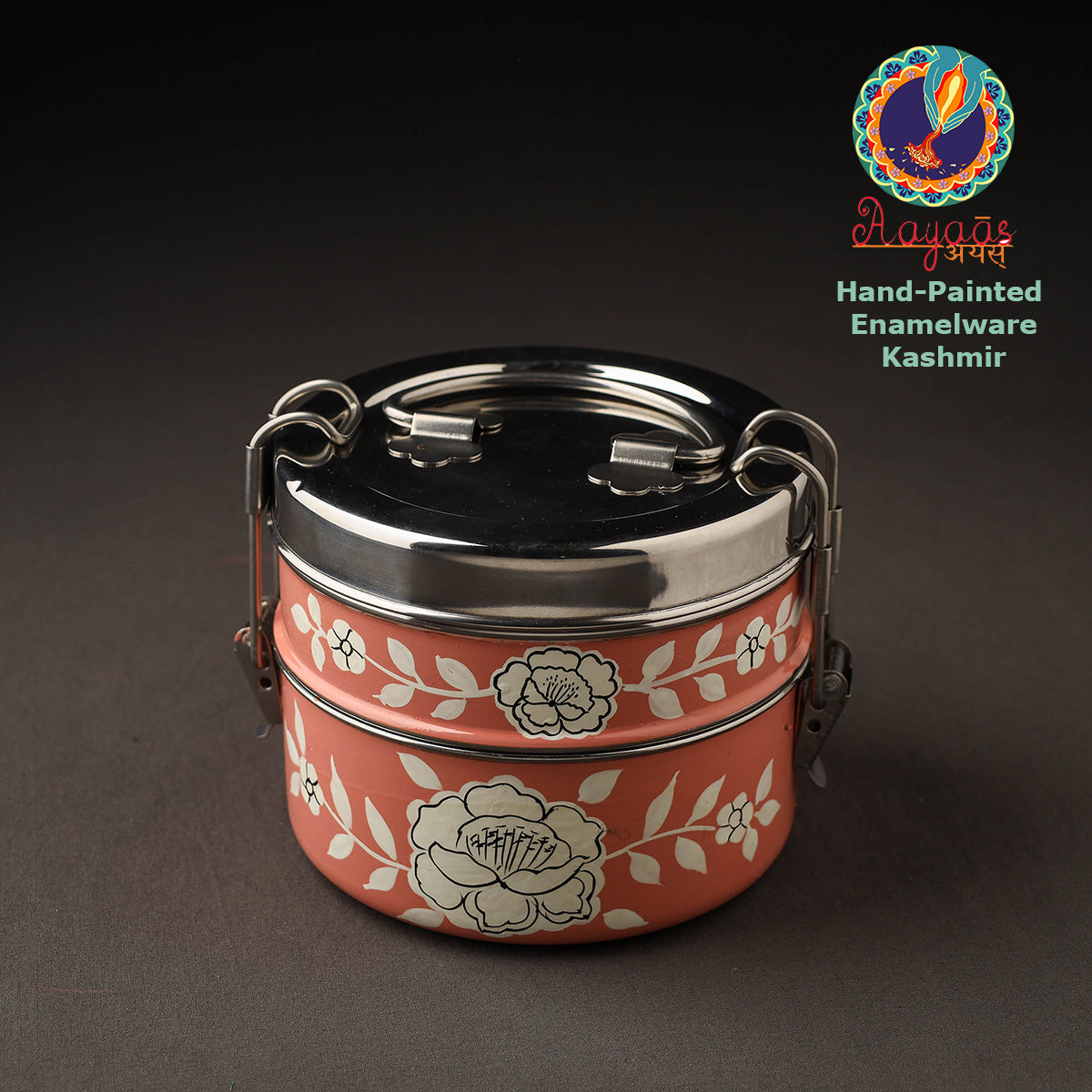 handpainted tiffin box