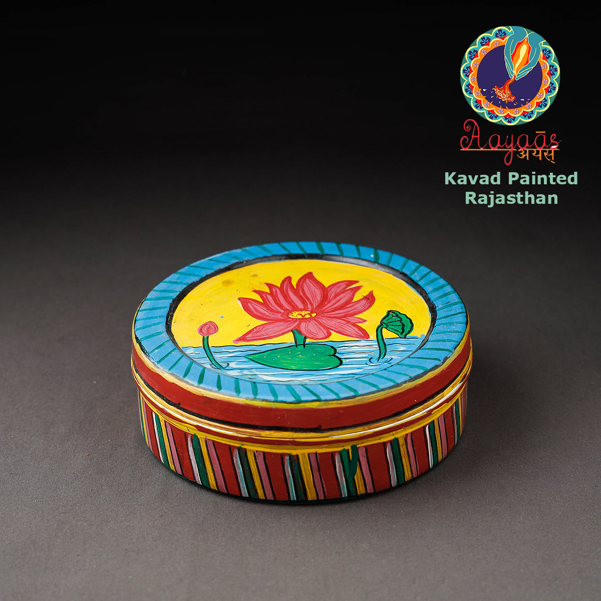 Handpainted Masala Box