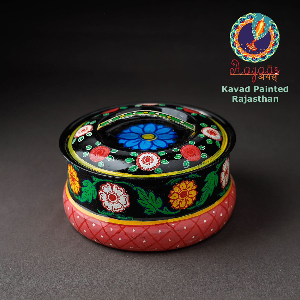  Kavad Handpainted Stainless Steel Casserole 