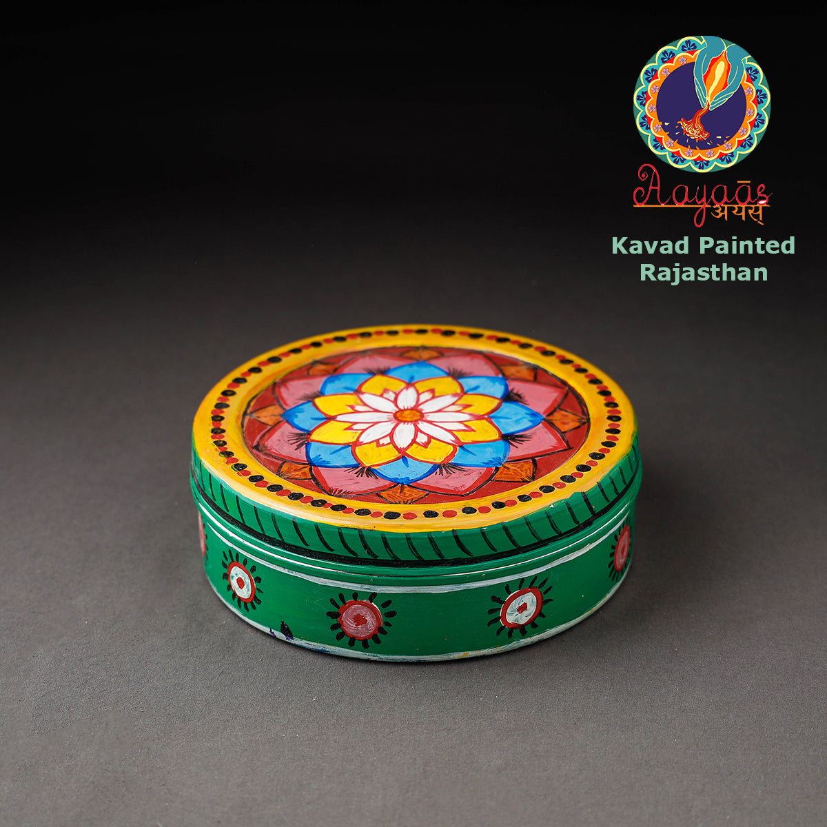 Handpainted Masala Box
