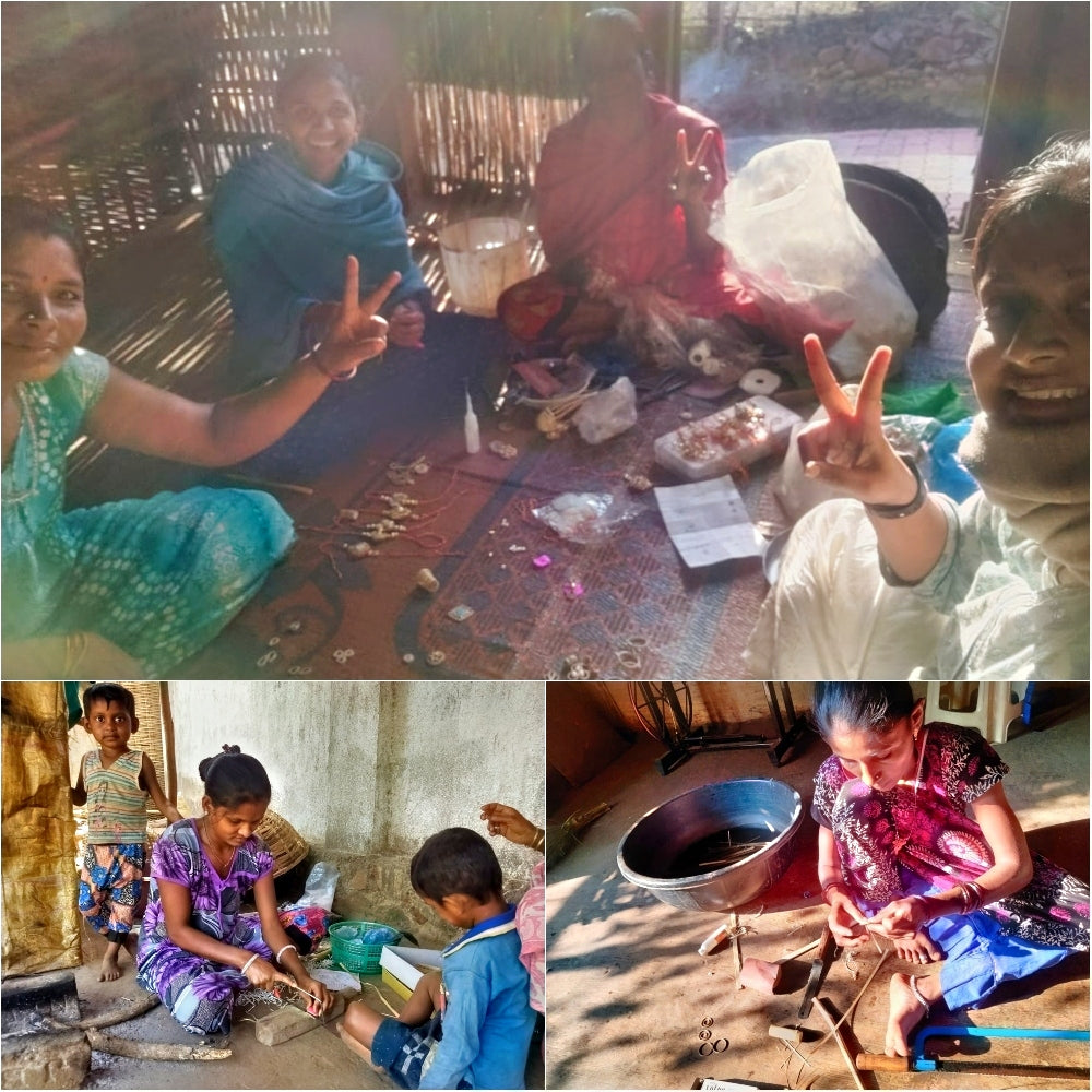 bamboo beadwork rakhi