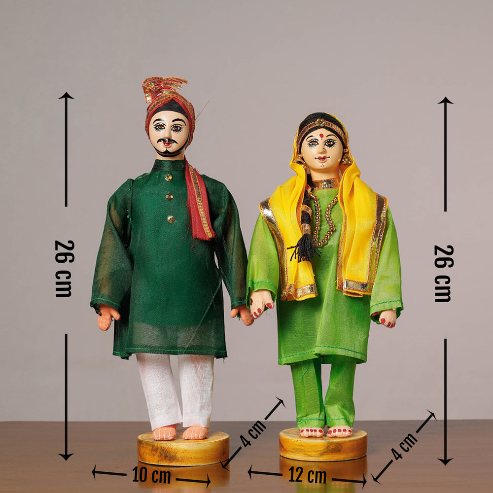 Punjabi Couple Dolls
