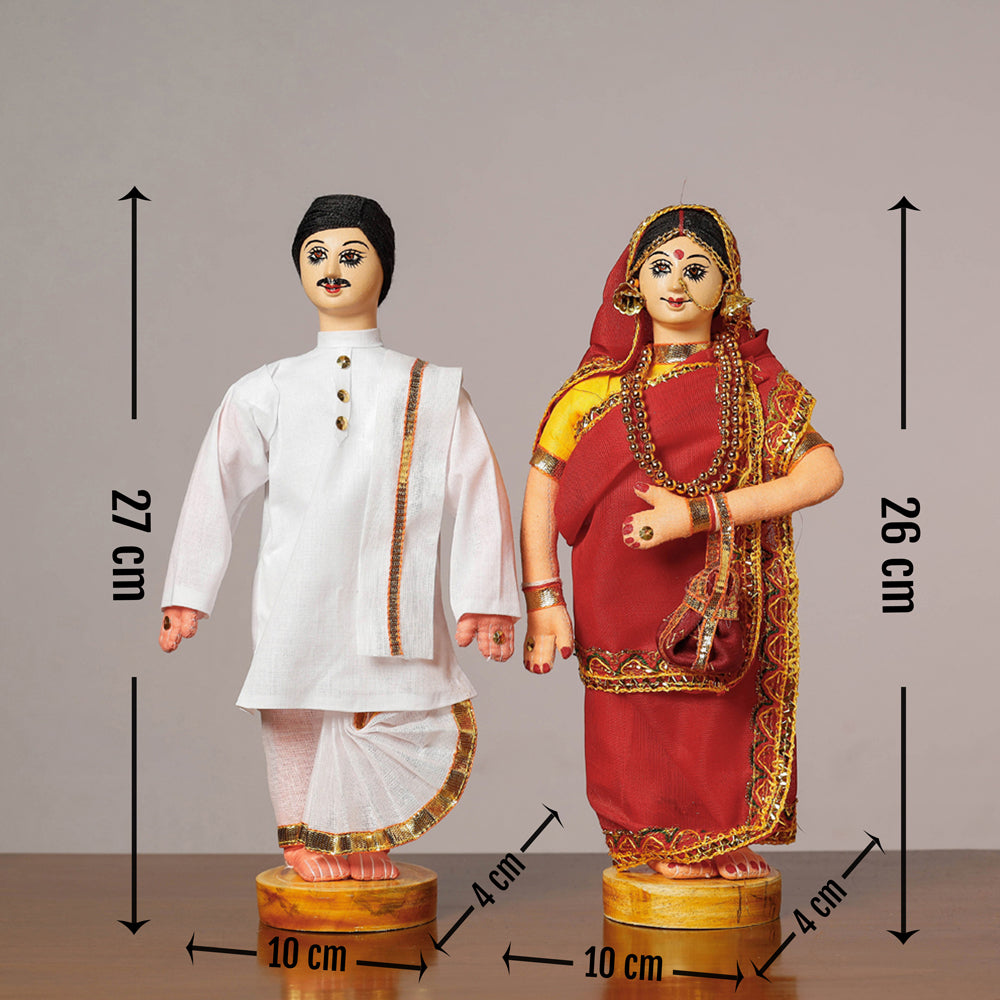 Bengali couple 2025 traditional dress