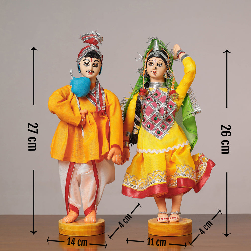 ABC Season Store Bhai-Bhabhi Rajasthani Couple Diya | Festive-Traditio –  Home Decor Lo