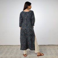 Ajrakh Block Printed Kurta