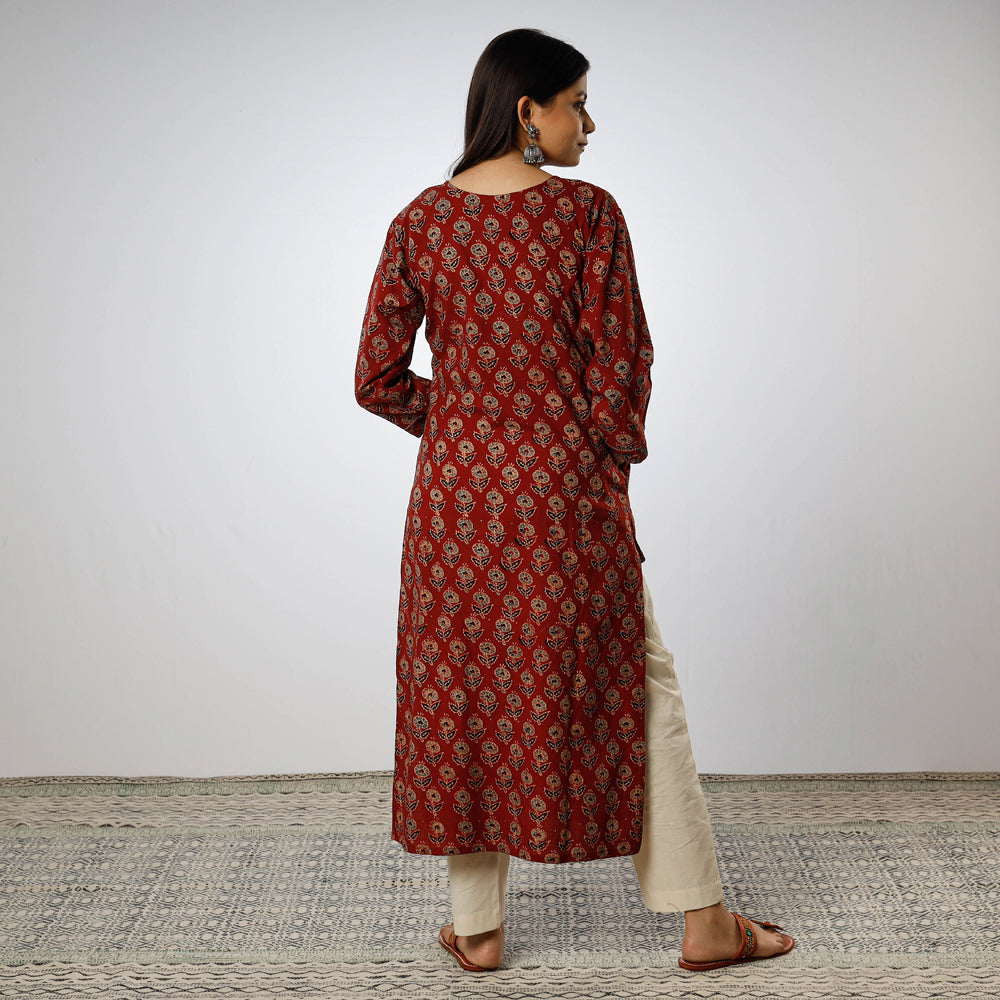 ajrakh cotton kurta 