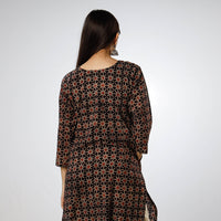  Ajrakh Block Printed Kurta