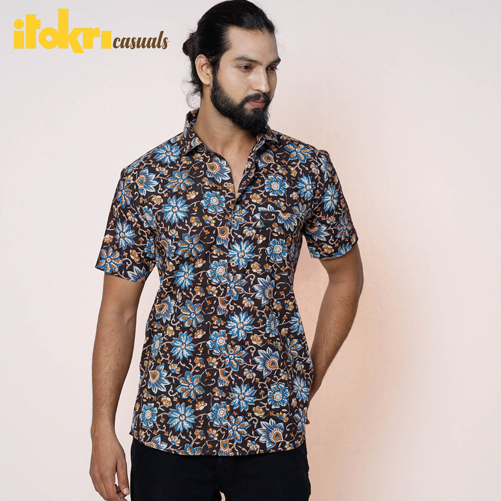 Kalamkari Block Printed shirt 