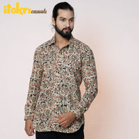 Block Printed Men Shirt