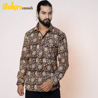 Block Printed Men Shirt