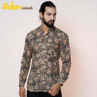 Block Printed Men Shirt