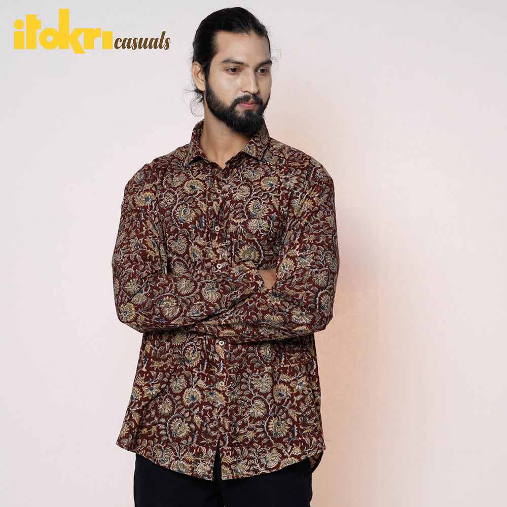 Block Printed Men Shirt