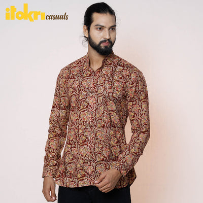 Block Printed Men Shirt