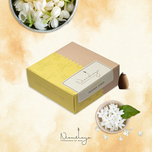 Natural Jasmine Incense Cones