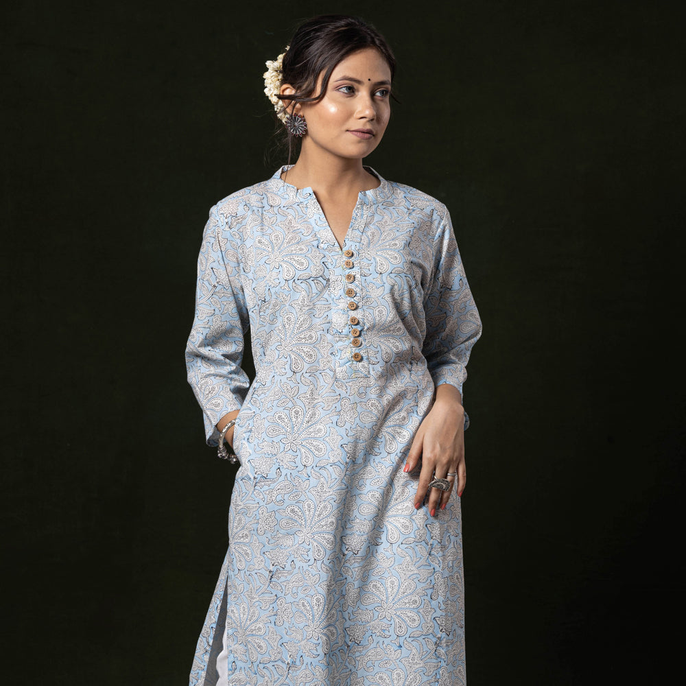  Sanganeri Block Printing Kurta