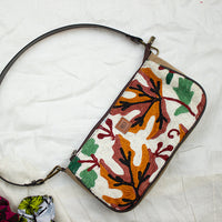 Embroidery Baugette Bag