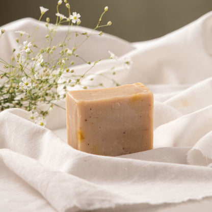 Natural Handmade Kumkumadi Face Wash Soap - Saffron and Jasmine