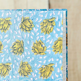  Sanganeri Fabric Cover Handmade Paper Notebook Online in India 