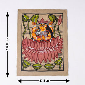  Handpainted Kalighat Painting by Laltu Chitrakar 