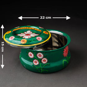  Kavad Handpainted Stainless Steel Casserole 