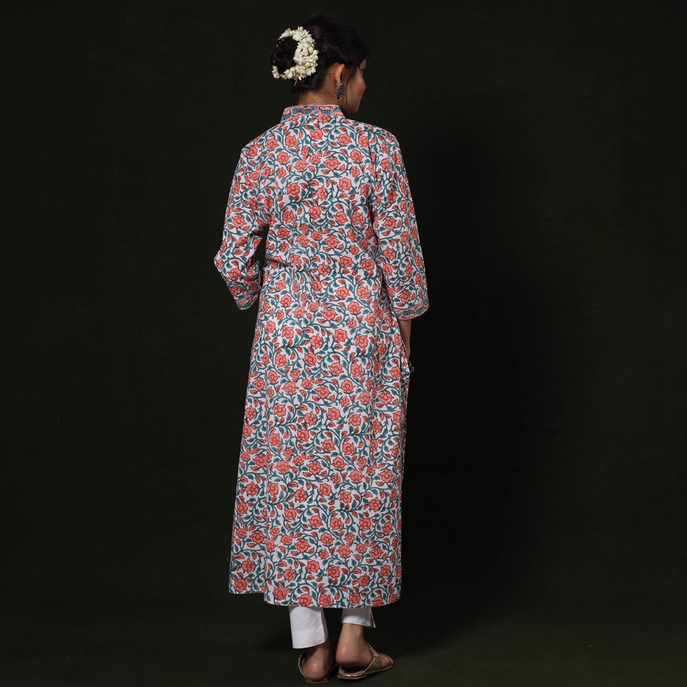  Sanganeri Block Printing Kurta