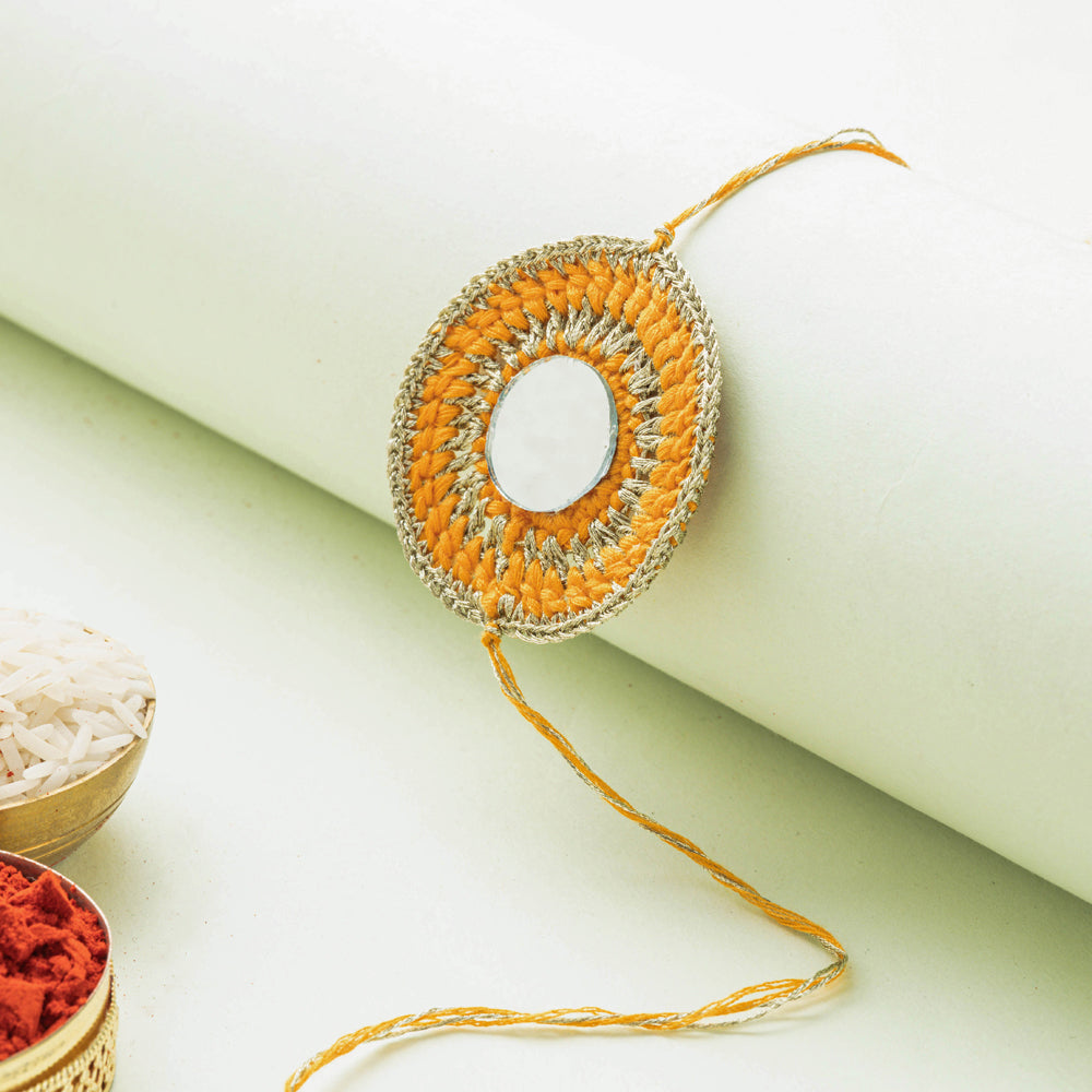 Crochet Rakhi - Buy Beautiful Crochet Work राखी Online in India ...
