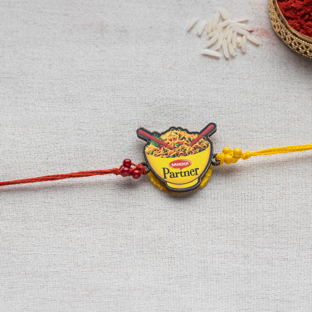 Handmade Wooden Kids Rakhi