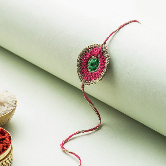 Chakra - Crochet Work Rakhi by Abira Creations