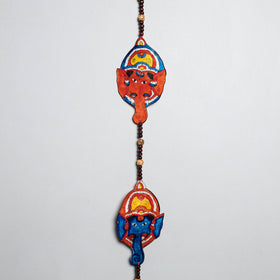  Tholu Bommalata Leather Puppet Wall Hanging l iTokri.com 