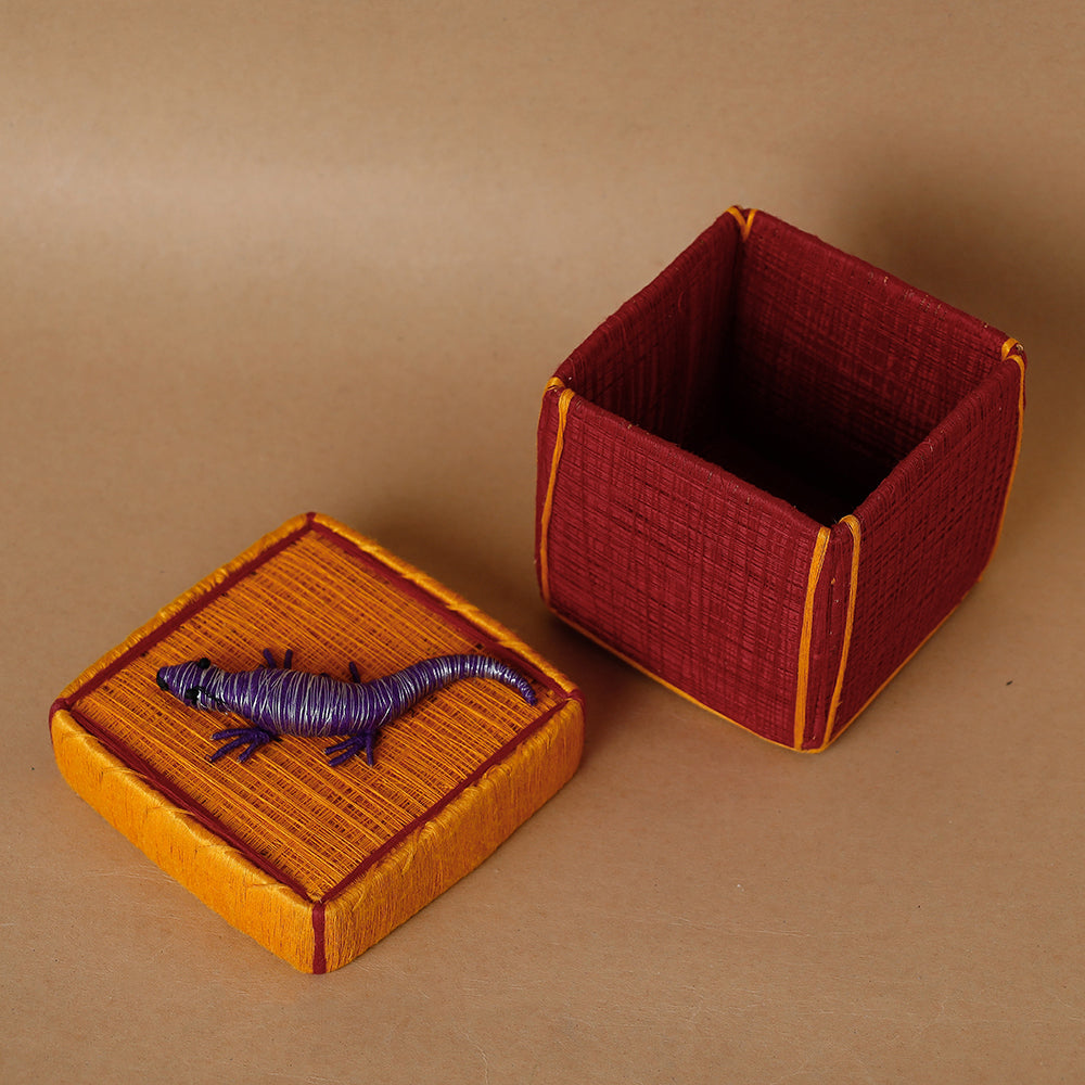 Handmade Coir Jewelry Box - Bug