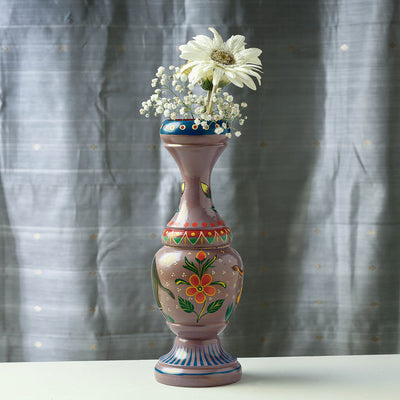 handpainted vase