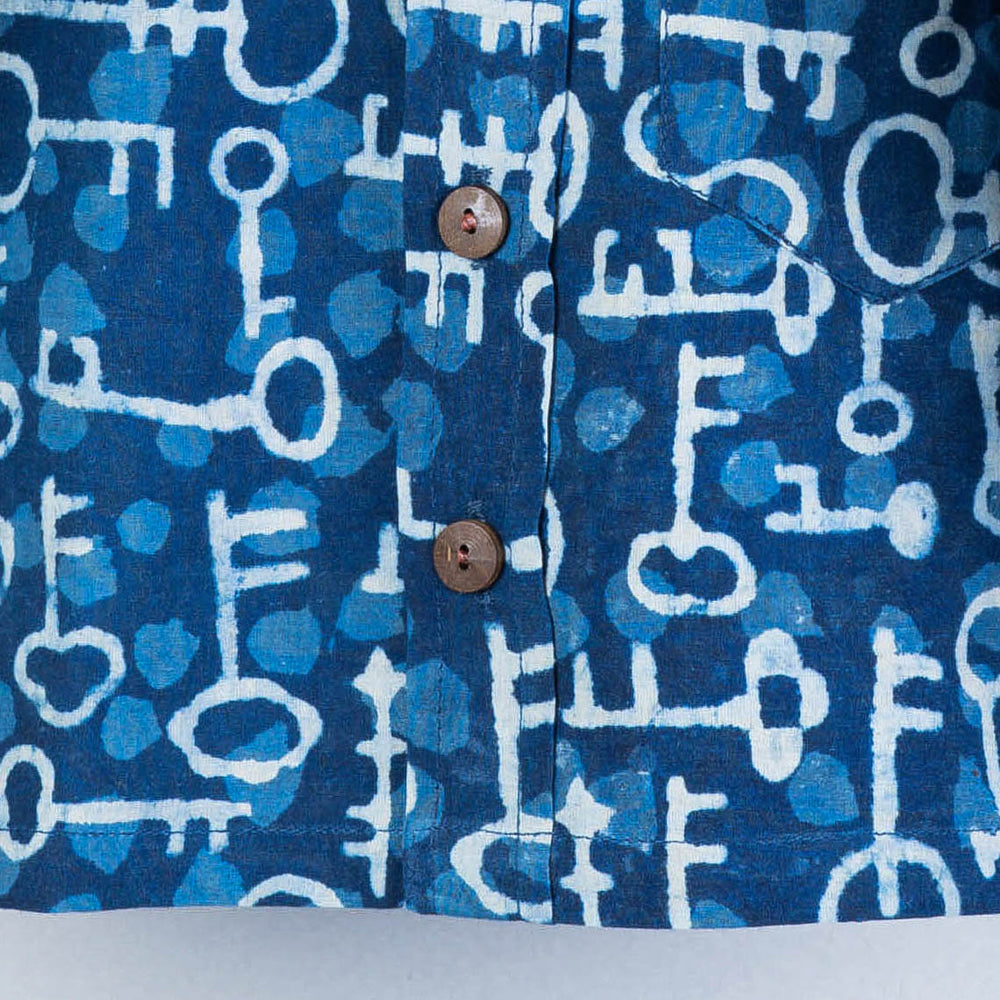 Block Printed Kids Shirt
