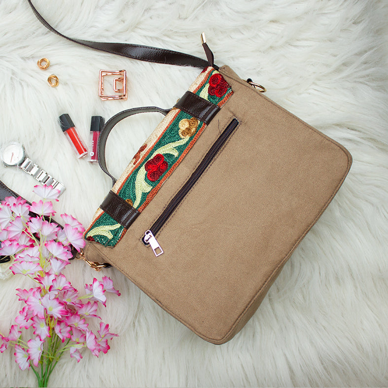 Embroidery Sling Bag
