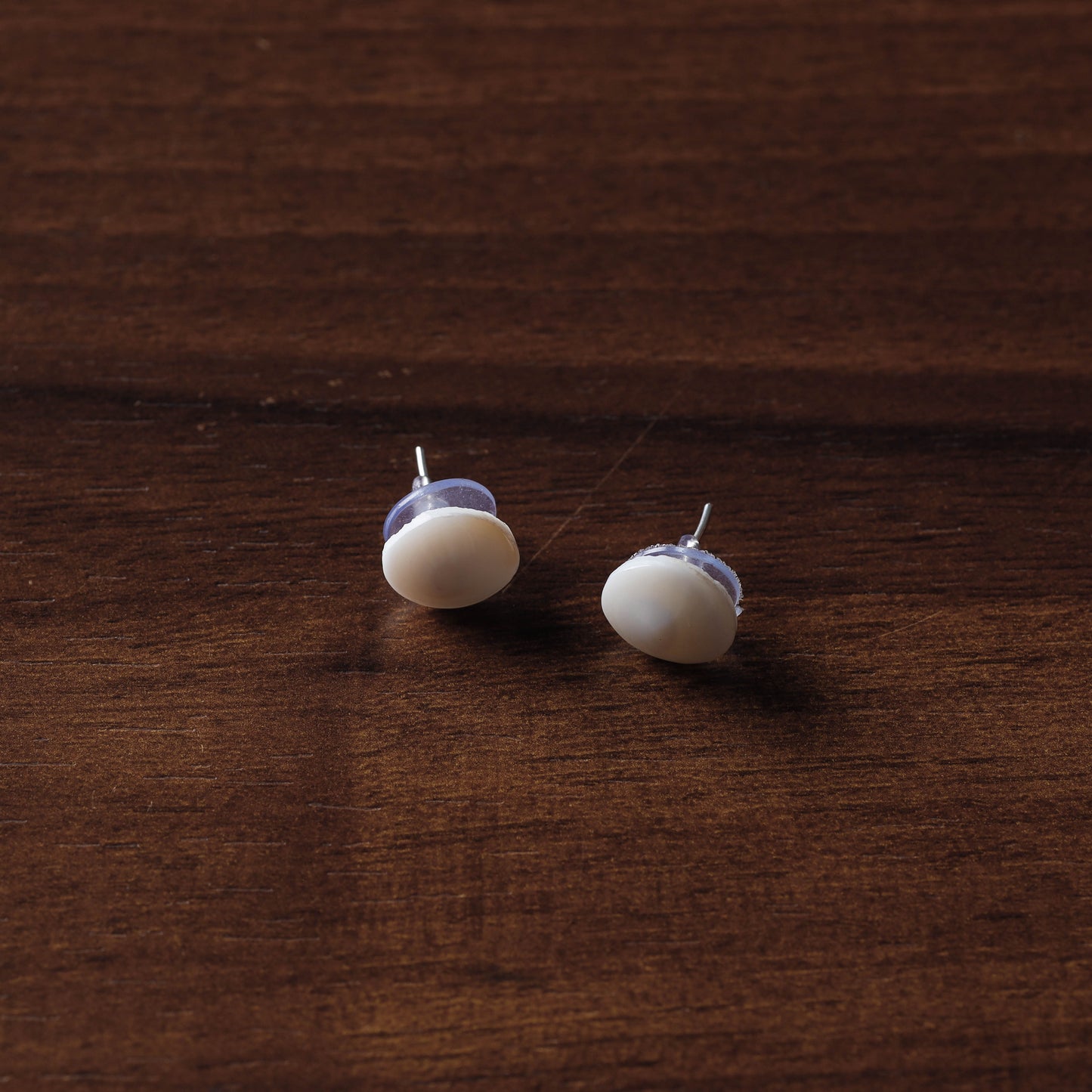 Handcrafted Seashell Stud Earrings
