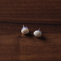 Handcrafted Seashell Stud Earrings
