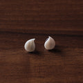 Handcrafted Seashell Stud Earrings