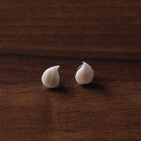 Handcrafted Seashell Stud Earrings