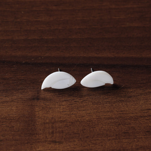 Handcrafted Seashell Stud Earrings