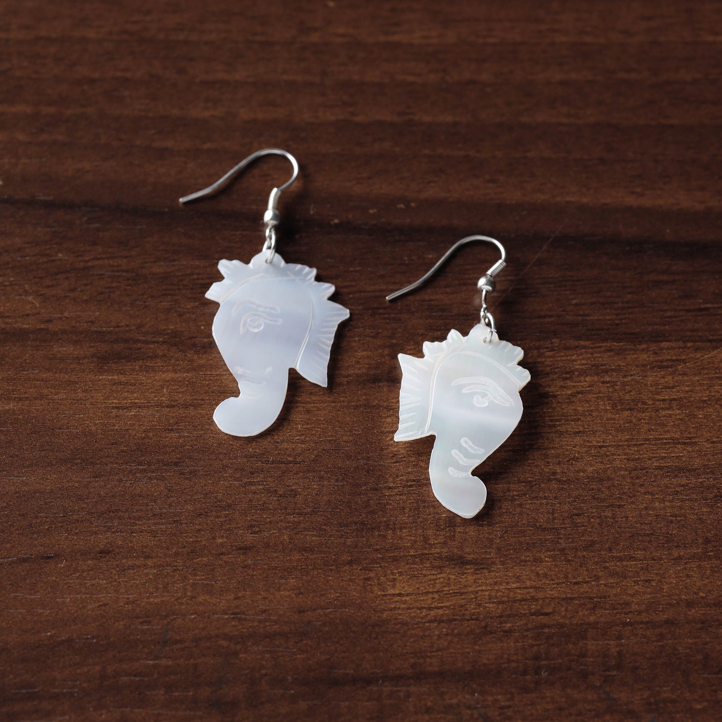 seashell earrings