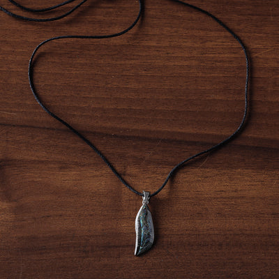 Handcrafted Abalone Shell Pendant Necklace